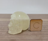 2" Citrine Skull