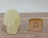 2" Citrine Skull