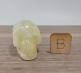 2" Citrine Skull