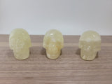 2" Citrine Skull