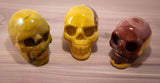 2" Mookaite Skull