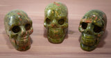 2" Unakite Skull