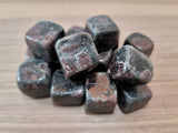 Garnet in Arfvedsonite Tumble