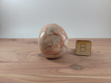 2.5" Red Line Jasper Skull Carving