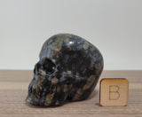 3.5" Llanite / Que Sera Skull