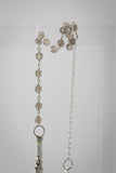 Agate and Smokey Quartz Celestial Prism Pendulum