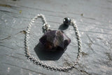 Amethyst Hexagon Pendulum - Old Souls Outpost