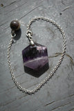 Amethyst Hexagon Pendulum - Old Souls Outpost