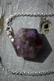 Amethyst Hexagon Pendulum - Old Souls Outpost