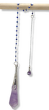 Amethyst and Lapis Celestial Prism Pendulum