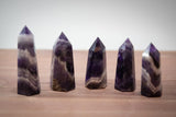 Chevron Amethyst Mini Tower