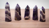 Chevron Amethyst Mini Tower