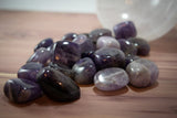 Chevron Amethyst Tumble