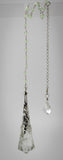Chlorite Quartz and Prehnite Celestial Prism Pendulum