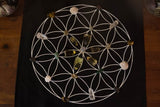 Cloth Crystal Grid - Flower Of Life - Old Souls Outpost