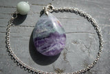 Fluorite Drop Pendulum - Old Souls Outpost