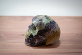 Fluorite Skull Carving