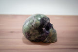 Fluorite Skull Carving