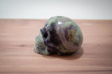Fluorite Skull Carving