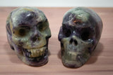 Fluorite Skull Carving