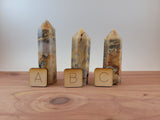 Large Crazy Lace Agate Tower