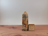 Large Crazy Lace Agate Tower