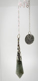 Moonstone and Rose Quartz Celestial Prism Pendulum