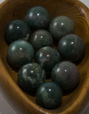 Moss Agate Sphere - 20mm