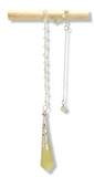 Citrine and Prehnite Celestial Prism Pendulum