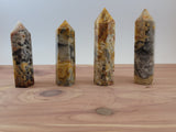 Small Crazy Lace Agate Tower