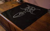 Triple Moon Spiral Goddess Altar Cloth - Old Souls Outpost