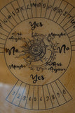 Wood Lunar Pendulum / Spirit Board - Large - Old Souls Outpost