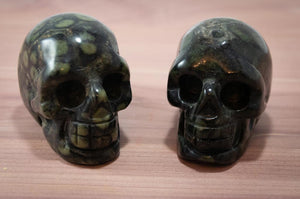 2" Kambaba Jasper Skull