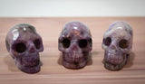 2" Lepidolite Skull