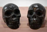 2.5" Arfvedsonite  Skull Carving