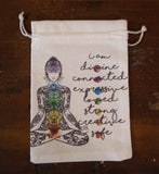 Burlap Meditation Tarot Bag - Old Souls Outpost 