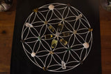 Cloth Crystal Grid - Flower Of Life - Old Souls Outpost 