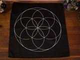 Cloth Crystal Grid - Seed of Life - Old Souls Outpost 