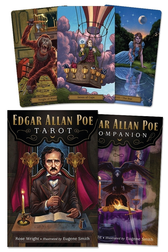 Edgar Allan Poe Tarot Deck and Guide