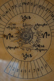 Wood Lunar Pendulum / Spirit Board - Large - Old Souls Outpost 
